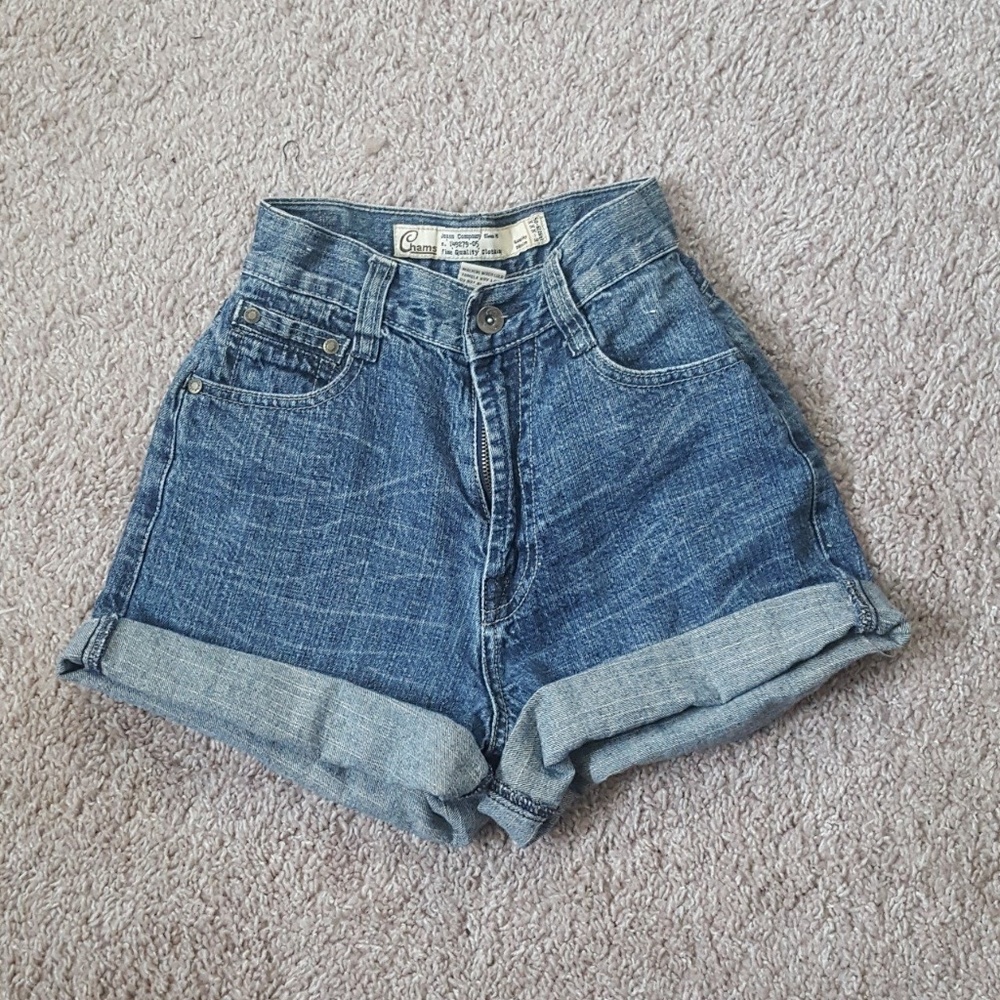 Vintage! Highwaisted jean shorts!